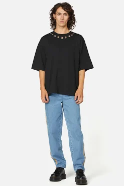 Men Dangerfield Shirts & Tees*Metal Eyelet Oversized Tee