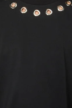 Men Dangerfield Shirts & Tees*Metal Eyelet Oversized Tee