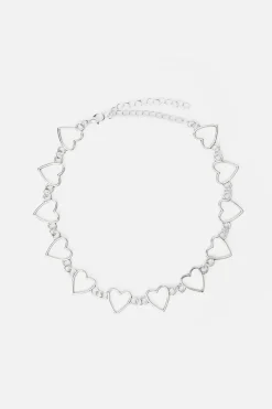 Accessories Princess Highway Jewellery*Metal Hearts Choker