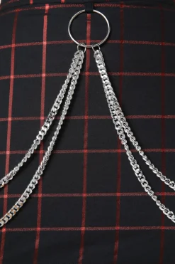 Women Black Friday Skirts & Skorts*Metallic Checks Skort