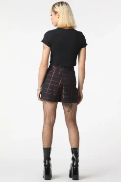 Women Black Friday Skirts & Skorts*Metallic Checks Skort