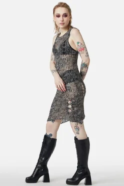 Women Dangerfield Dresses & Pinafores*Misery Distressed Knit Dress