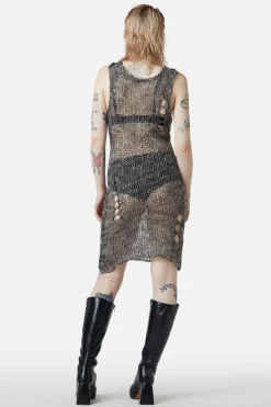Women Dangerfield Dresses & Pinafores*Misery Distressed Knit Dress