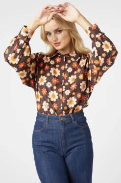 Women Princess Highway Blouses & Tops*Miss 60'S Flower Shirt