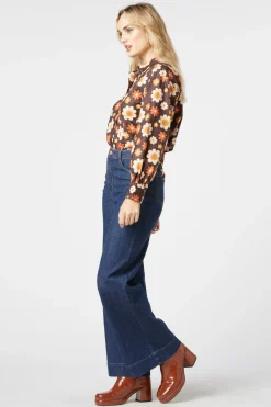 Women Princess Highway Blouses & Tops*Miss 60'S Flower Shirt