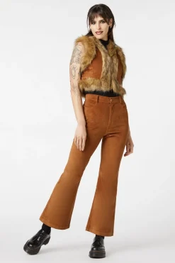 Women Dangerfield Jackets & Coats*Moss Cord Vest