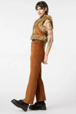 Women Dangerfield Jackets & Coats*Moss Cord Vest