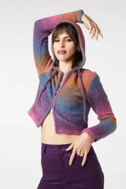 Women Dangerfield Knitwear & Cardis*Moss Zip Knit Cardi