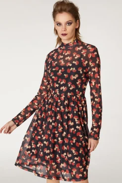 Women Dangerfield Dresses & Pinafores*Mushroom Mesh Dress