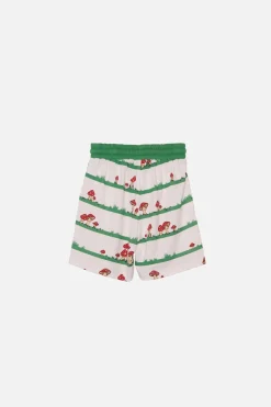 Kids Dangerkids Bottoms*Mushroom Stripe Kids Shorts