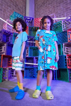 Kids Dangerkids Bottoms*Mushroom Stripe Kids Shorts