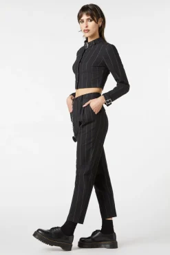 Women Dangerfield Blouses & Tops*Mystery Pinstripe Blouse