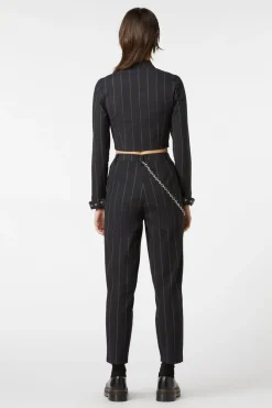 Women Dangerfield Blouses & Tops*Mystery Pinstripe Blouse