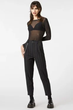 Women Dangerfield Pants & Jumpsuits*Mystery Pinstripe Pant