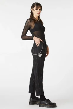 Women Dangerfield Pants & Jumpsuits*Mystery Pinstripe Pant