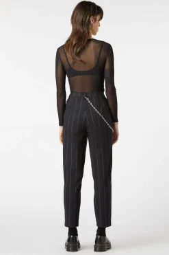 Women Dangerfield Pants & Jumpsuits*Mystery Pinstripe Pant