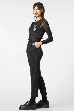 Women Dangerfield Jackets & Coats*Mystery Pinstripe Vest