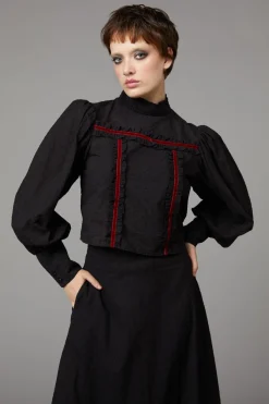 Women Black Friday Blouses & Tops*Nadja Gothic Blouse
