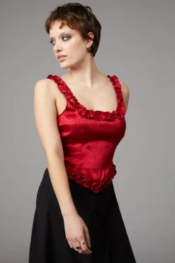 Women Black Friday Blouses & Tops*Nadja Gothic Corset Top