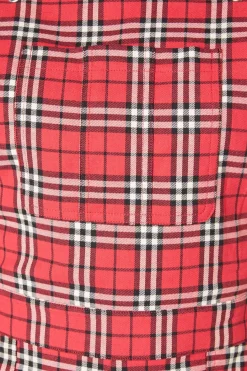Women Dangerfield Dresses & Pinafores*Nah Tartan Bib Playsuit