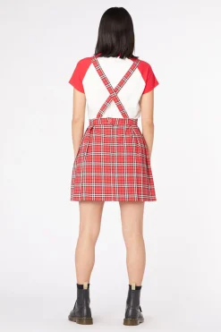 Women Dangerfield Dresses & Pinafores*Nah Tartan Buckle Pinafore