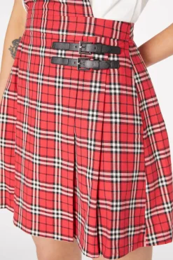 Women Dangerfield Dresses & Pinafores*Nah Tartan Buckle Pinafore