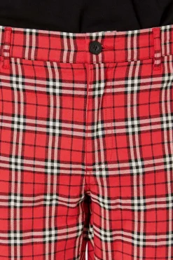 Men Dangerfield Pants & Shorts*Nah Tartan Cotton Twill Pant
