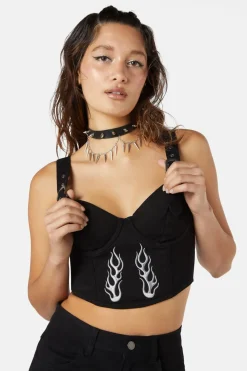 Women Dangerfield Blouses & Tops*Naked Flame Corset