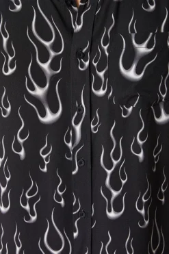 Men Dangerfield Shirts & Tees*Naked Flame Short Sleeve Shirt