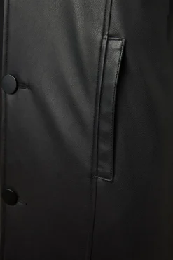 Men Black Friday Coats & Jackets*Neo Pu Jacket