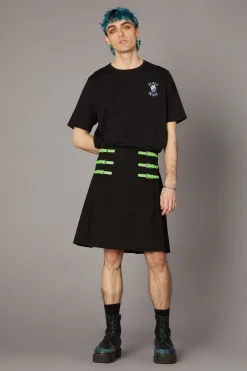 Men Black Friday Pants & Shorts*Neon Punk Kilt