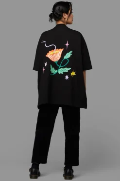 Women Black Friday Blouses & Tops*Night Garden Tee