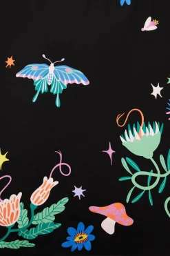 Women Black Friday Blouses & Tops*Night Garden Tee