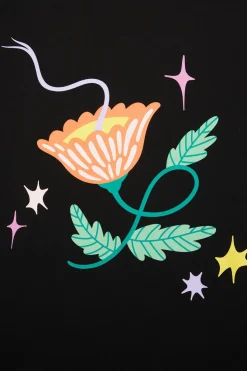 Women Black Friday Blouses & Tops*Night Garden Tee