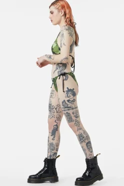 Women Dangerfield Swimwear*Nook Of The Garden Camo Bikini Bottom