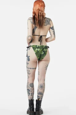 Women Dangerfield Swimwear*Nook Of The Garden Camo Bikini Bottom