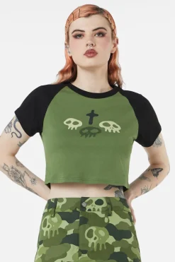 Women Dangerfield Blouses & Tops*Nook Of The Garden Placement Tee