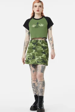 Women Dangerfield Blouses & Tops*Nook Of The Garden Placement Tee