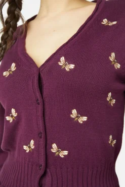 Women Princess Highway Knitwear & Cardis*Nz Bee Emb Cardi