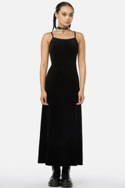 Women Black Friday Dresses & Pinafores*Obsidian Velvet Dress