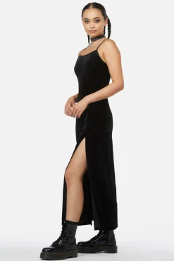 Women Black Friday Dresses & Pinafores*Obsidian Velvet Dress