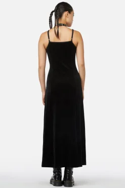 Women Black Friday Dresses & Pinafores*Obsidian Velvet Dress