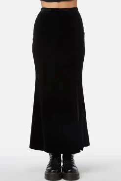 Women Black Friday Skirts & Skorts*Obsidian Velvet Skirt