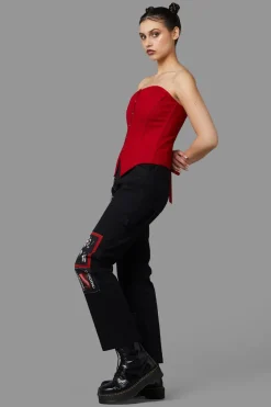 Women Black Friday Blouses & Tops*Occultist Corset