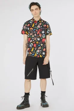 Men Dangerfield Shirts & Tees*Old Days Cotton Ss Shirt