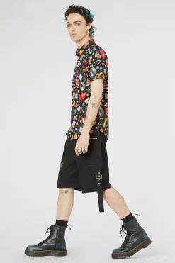 Men Dangerfield Shirts & Tees*Old Days Cotton Ss Shirt