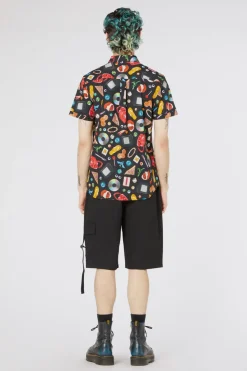 Men Dangerfield Shirts & Tees*Old Days Cotton Ss Shirt