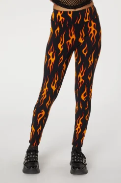 Women Dangerfield Pants & Jumpsuits*On Fire Cotton Legging