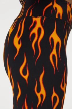 Women Dangerfield Pants & Jumpsuits*On Fire Cotton Legging