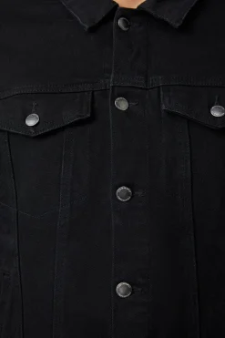 Men Dangerfield Coats & Jackets*On Guard Back Print Denim Jacket